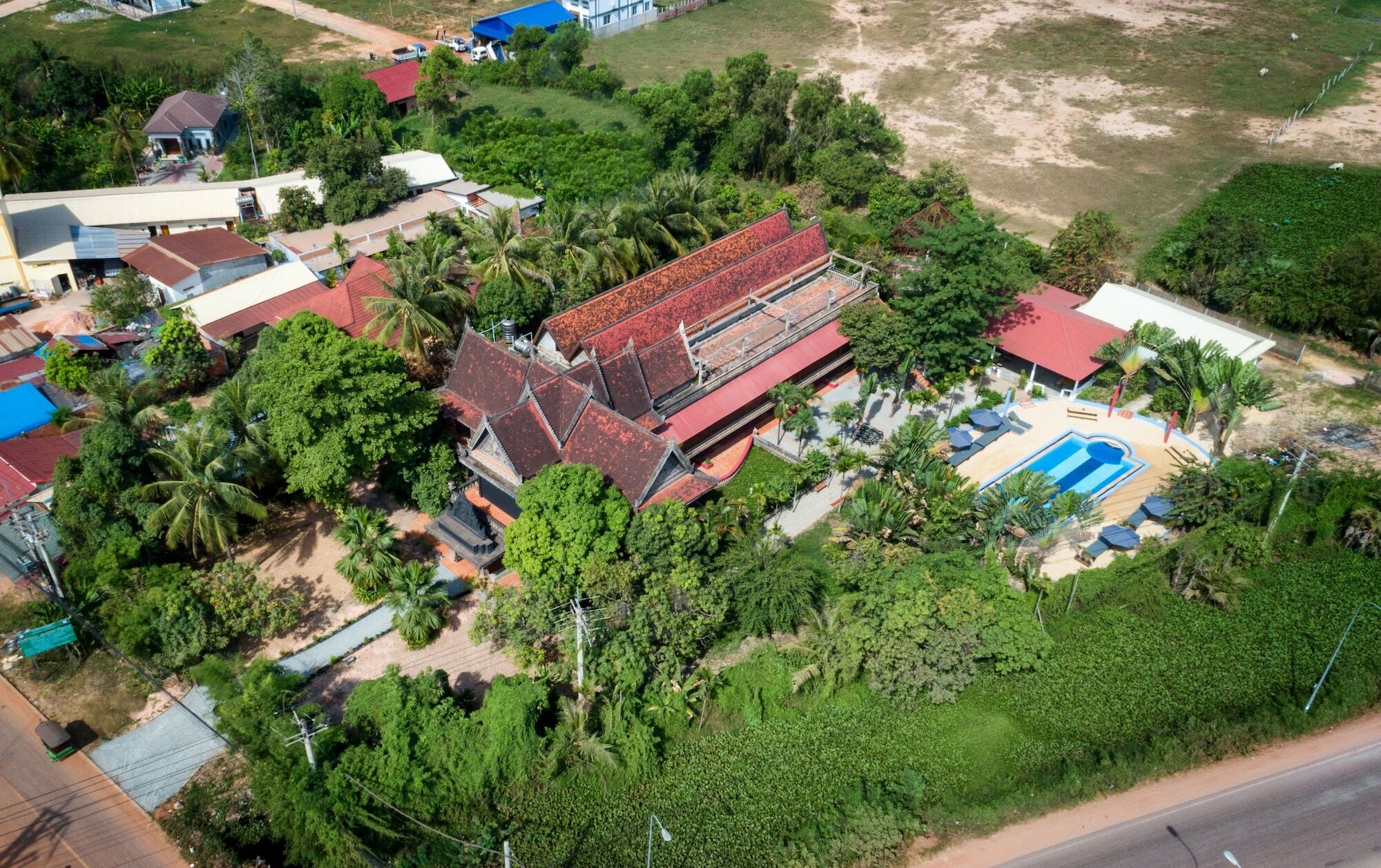 Barefoot Backpacker Resort Ciudad de Siem Riep Exterior foto